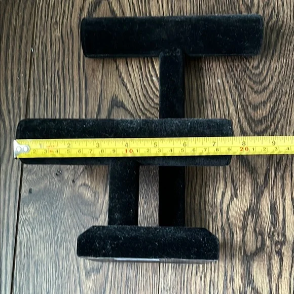 Black Velvet Jewelry Stand - Picture 2 of 5